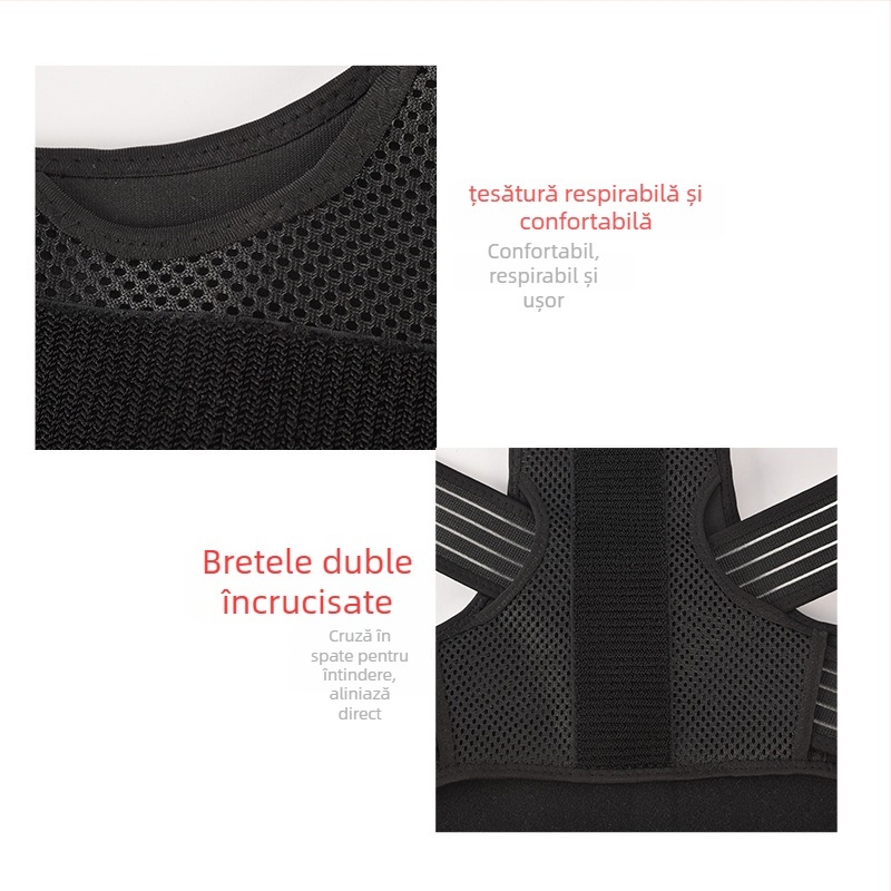 Corector de postură la nivelul umărului cu placă din oțel - Xunhui ZJ0012, lansare pe piață 2020, Certificarea produsului: Consultați serviciul pentru clienți