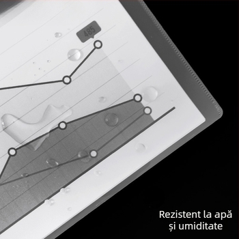 Sacoșă transparentă de documente din PP cu fermoar, impermeabilă, pentru documente imobiliare