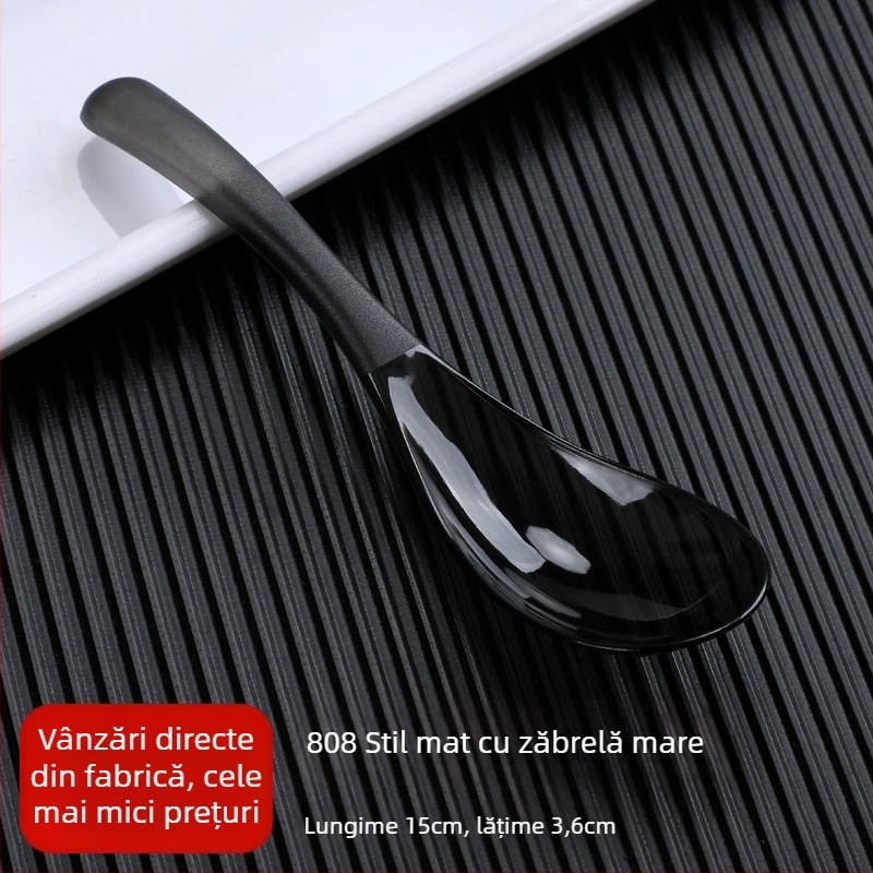 Linguri din plastic de unică folosință pentru bibimbap, pachet 100 buc, pentru takeout, nu sunt compatibile cu microundele