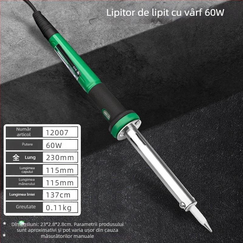 Topson fier de lipit electric cu mâner din adeziv 220-240V pentru sudură