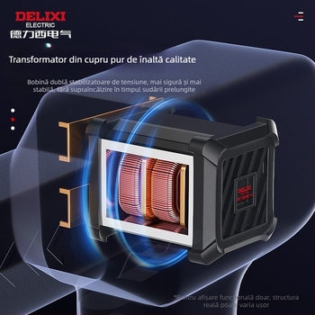 Aparat electric pentru sudură plastic pentru reparații la bara auto și sigilarea fisurilor; compatibil cu nylon, ABS, PP, PE etc.; 220V, 60Hz; încălzire electrică; dimensiuni 23.5×15.5 cm; greutate 0.63 kg