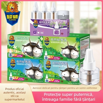Lichid repulsor electric pentru țânțari – Mugwort parfum, formulă ușoară, sticlă unică, 24 bucăți într-o cutie, nr. înregistrare pesticid Wp20120071.