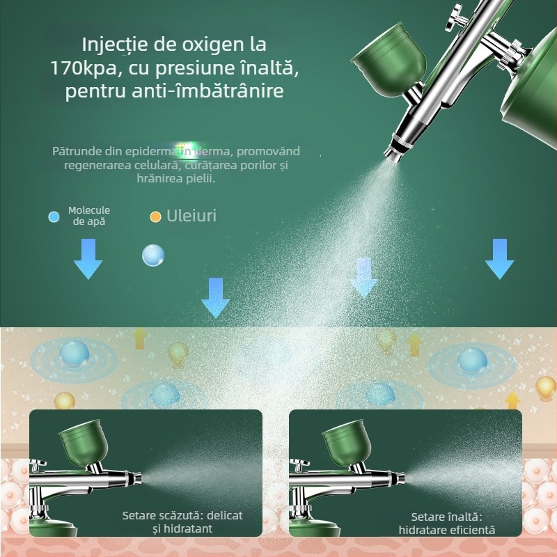 Xia Zhifeng dispozitiv de hidratare pentru rejuvenarea pielii, dispozitiv portabil cu baterie încorporată 500–800 mAh