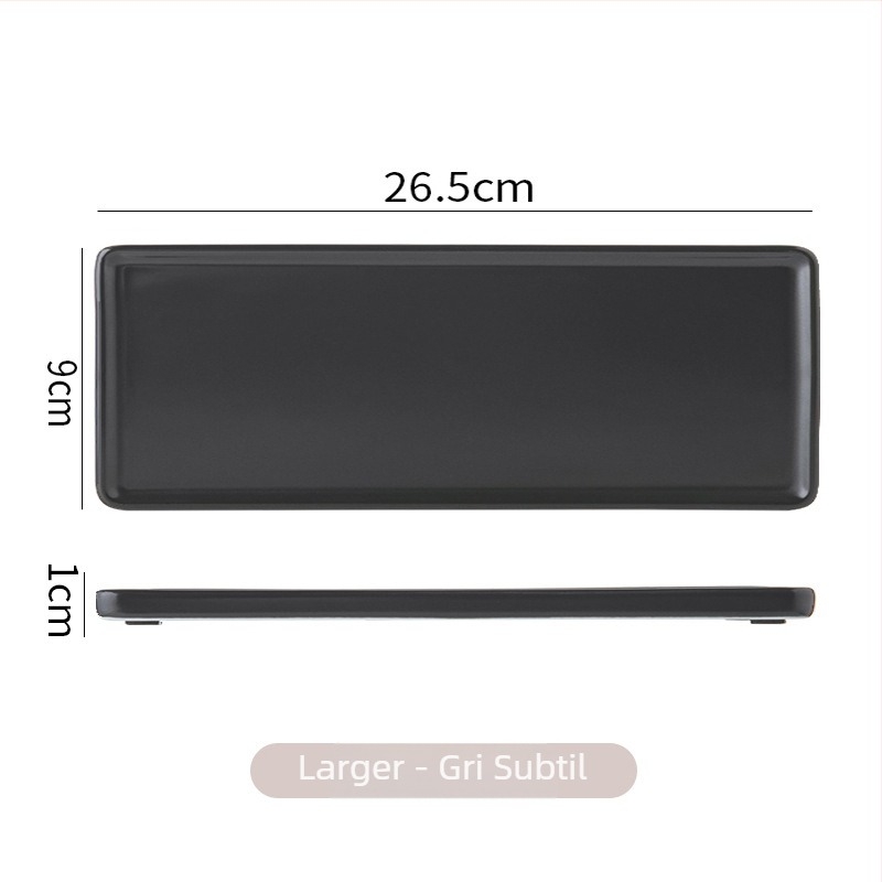 Tavă pătrată din porțelan pentru bijuterii, baie și deserturi – compatibilă cu microunde, finisaj glazurat, imprimare logo, personalizare disponibilă