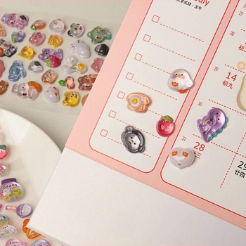 Autocolante 3D plutitoare pentru fete și copii, animale desen animate drăguțe, Marcă: Altă; Stil: Drăguț; Destinate cadourilor de afaceri; IP: Nu autorizat