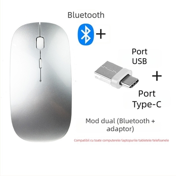 Diansen 8898 Mouse Bluetooth Wireless cu 3 butoane, 1600 DPI, Plug-and-Play pentru MacBook