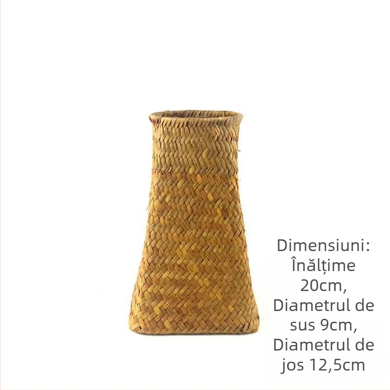 Buchet din stuf uscat — varietate Lover Grass, vene de frunze uscate, necolorat, brand Jungyu