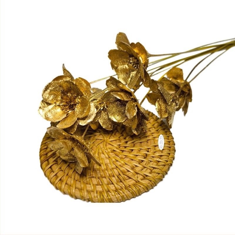 Lillian's Buchet handmade de flori uscate cu floare clopot argintiu