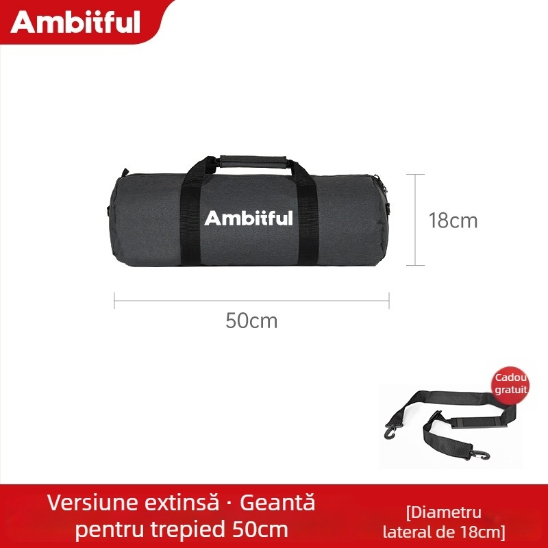 Geantă pentru trepied și suport de lampă, design îmbunătățit, grosime și lățime crescute, capacitate mare, țesătură Oxford