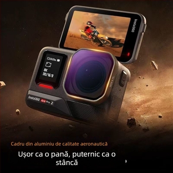 Set filtre pentru camera sport ShadowStone 360Acepro2: CPL polarizat, filtre ND8/ND16/ND32, construcție din silicon