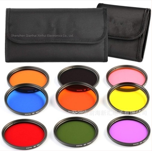 JSR SLR cameră DSLR 11-in-1 set filtre, filtru oglindă color complet, procesare OEM