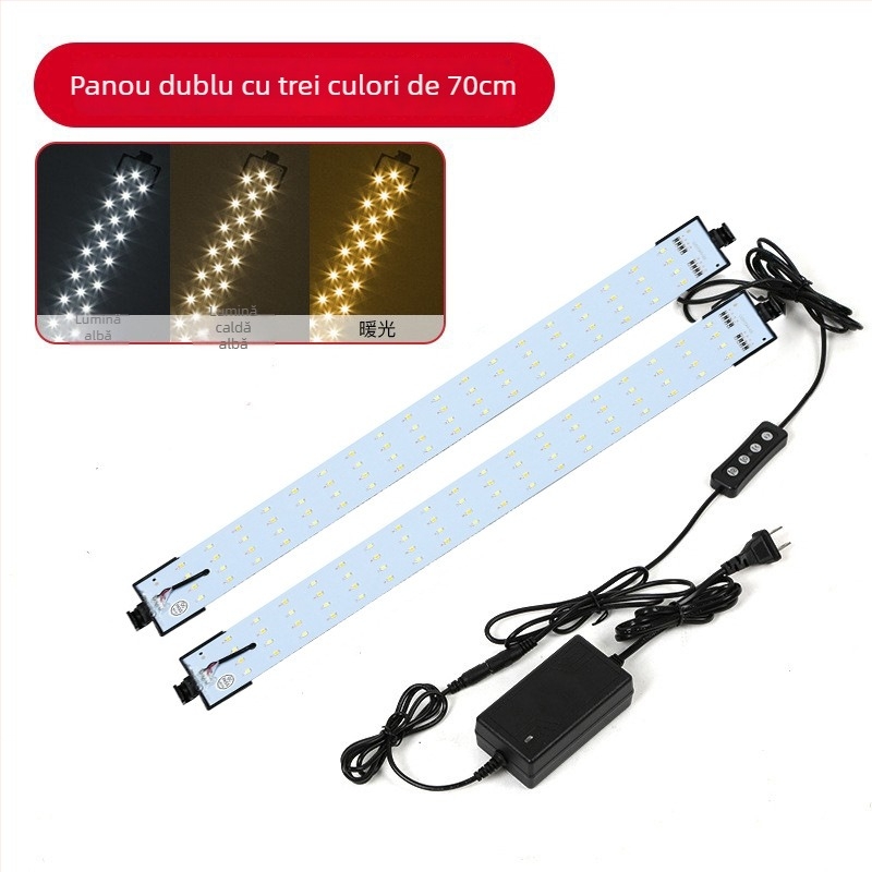 Placă LED pentru studio, 25W, 110-240V, reglabilă intensitate luminoasă