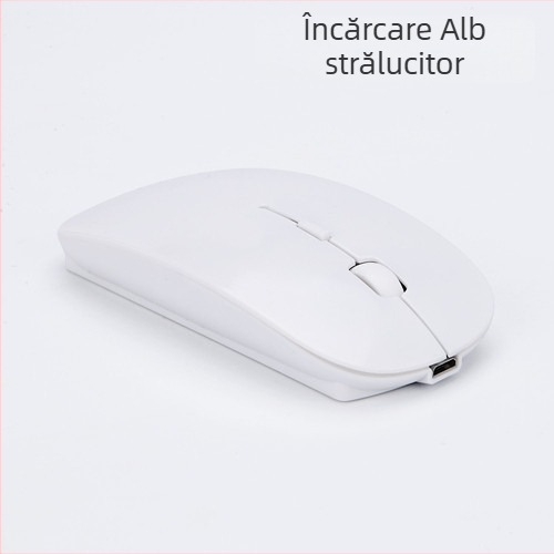 HP-008 Mouse optic Bluetooth, 1600 DPI, interfață USB, rază de 10 m, design ergonomic