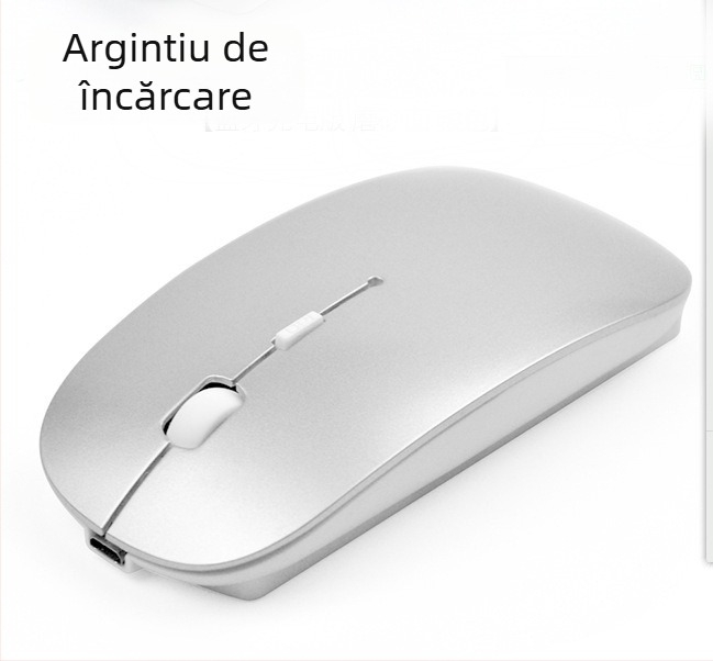 HP-008 Mouse optic Bluetooth, 1600 DPI, interfață USB, rază de 10 m, design ergonomic