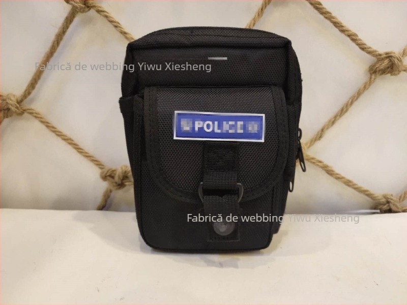 Xiesheng Curea Tactică Multifuncțională A – Set cu opt piese pentru Echipament de Securitate pentru Patrulare, Curea din Nylon Oxford Canvas, Cataramă din Plastic, Închidere cu Cataramă, Lățime >4 cm, Ambalaj Individual