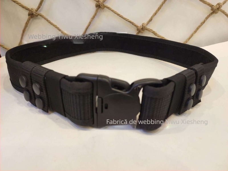 Xiesheng Curea Tactică Multifuncțională A – Set cu opt piese pentru Echipament de Securitate pentru Patrulare, Curea din Nylon Oxford Canvas, Cataramă din Plastic, Închidere cu Cataramă, Lățime >4 cm, Ambalaj Individual
