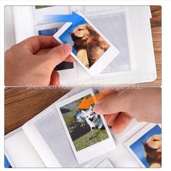 Album Instax Mini, 256 de pagini, compatibil cu Instax Mini 8/9/11/12, husă PU, lansat în 2016