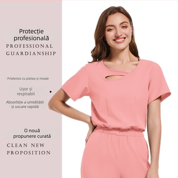 Set uniform medical pentru medici și asistenți – unisex, pentru clinici, îngrijire estetică și centre postpartum