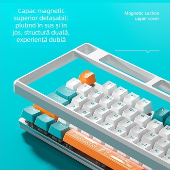 Tarantula F2088pro Tastatură mecanică pentru jocuri — 108 taste, cablu, switchuri mecanice, ABS injecție dublă, garanție de 1 an