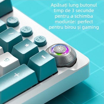 Tarantula F2088pro Tastatură mecanică pentru jocuri — 108 taste, cablu, switchuri mecanice, ABS injecție dublă, garanție de 1 an