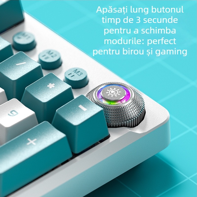Tarantula F2088pro Tastatură mecanică pentru jocuri — 108 taste, cablu, switchuri mecanice, ABS injecție dublă, garanție de 1 an