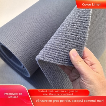 Covor dungat, îngroșat, pe rolă întreagă, poliester, țesut, formă pătrată, pentru studio, birou și dormitor
