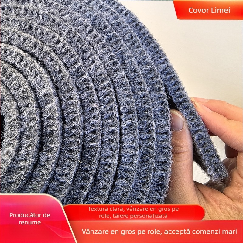 Covor dungat, îngroșat, pe rolă întreagă, poliester, țesut, formă pătrată, pentru studio, birou și dormitor