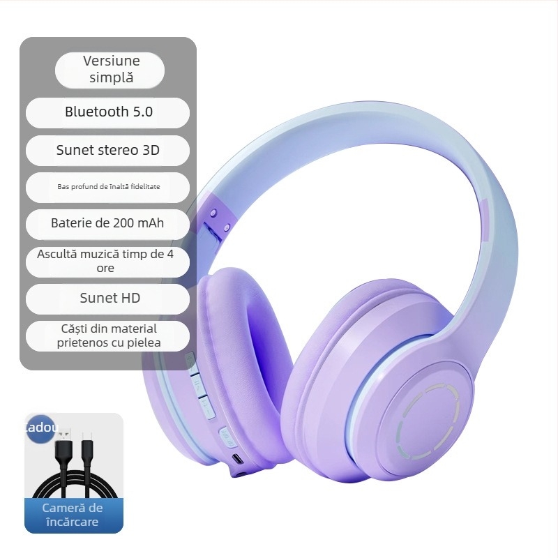 Nothing căști Bluetooth pentru cap cu control vocal, Bluetooth 5.2 fără întârziere, stil sport, autonomie baterie până la 4 ore