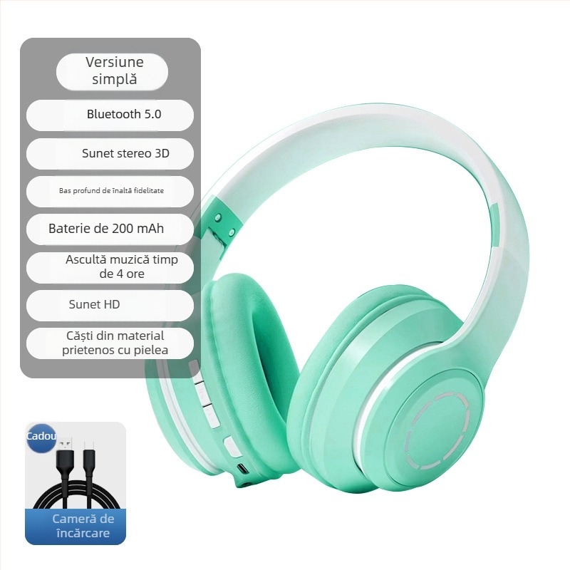 Nothing căști Bluetooth pentru cap cu control vocal, Bluetooth 5.2 fără întârziere, stil sport, autonomie baterie până la 4 ore