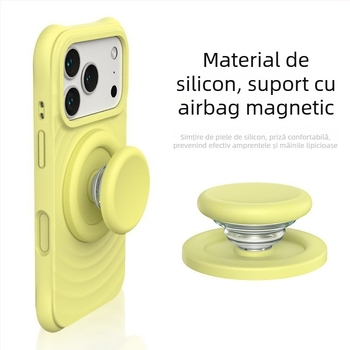 Suport universal MagSafe pentru telefon, material din silicon, utilizare cu o singură mână, portabil