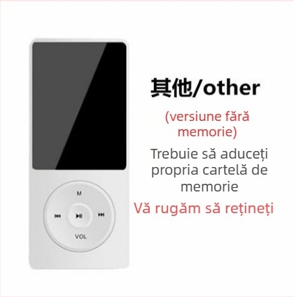 Versiune pentru studenți MP3/MP4/MP5 compact cu slot pentru card și difuzor extern