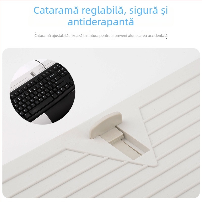 Șină pentru tastatură pentru biroul de calculator, material plastic, model SAD, Jingxin, stil: minimalist modern