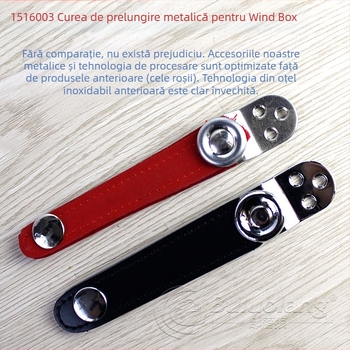 Bellows Buckle pentru acordeon – Piele de vită, Model 1516003, BULUOLANG, Accesorii pentru instrumente cu clape occidentale