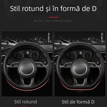 Husă pentru volan BYD, din piele artificială, stil modern minimalist, vară, instalare universală