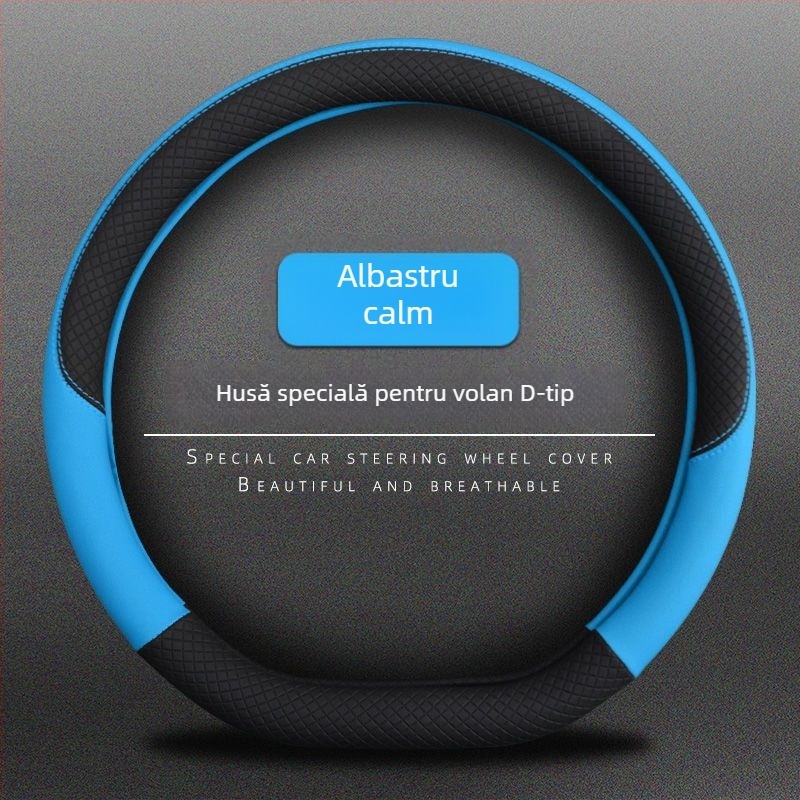 Husă pentru volan BYD, din piele artificială, stil modern minimalist, vară, instalare universală