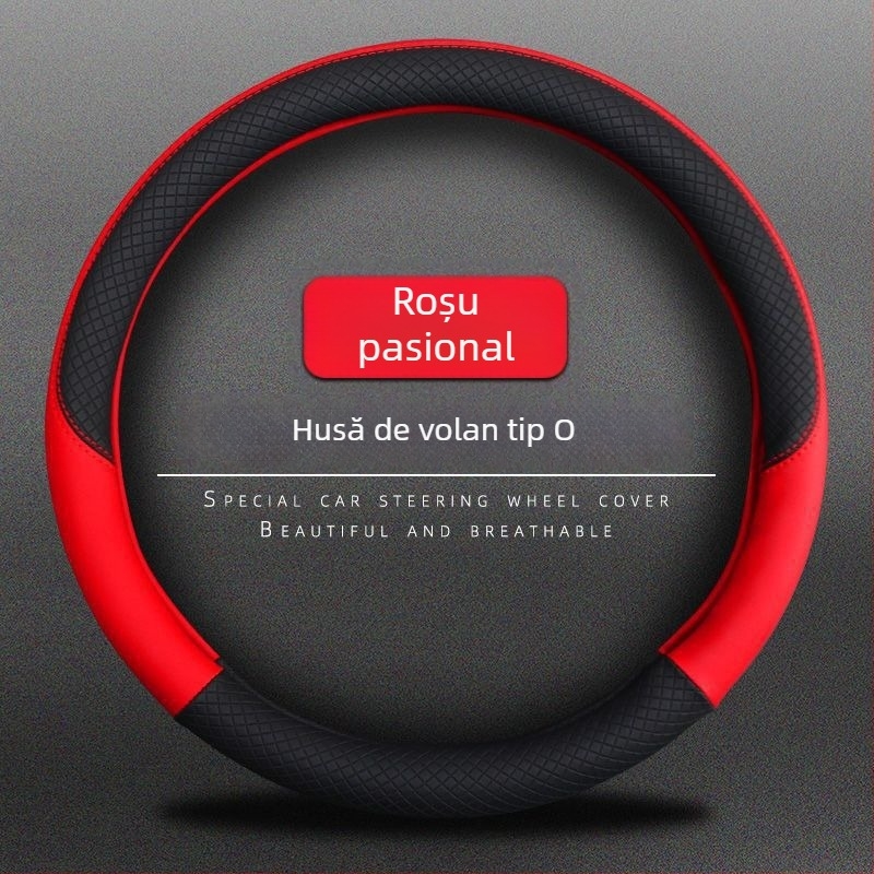 Husă pentru volan BYD, din piele artificială, stil modern minimalist, vară, instalare universală