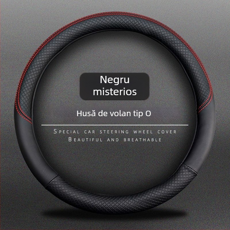 Husă pentru volan BYD, din piele artificială, stil modern minimalist, vară, instalare universală