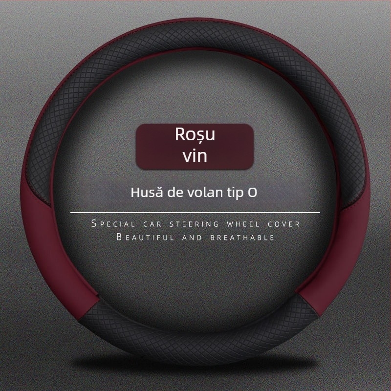 Husă pentru volan BYD, din piele artificială, stil modern minimalist, vară, instalare universală