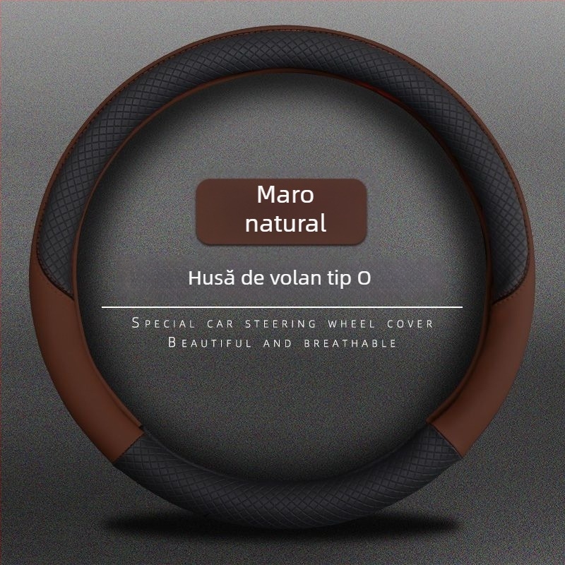 Husă pentru volan BYD, din piele artificială, stil modern minimalist, vară, instalare universală