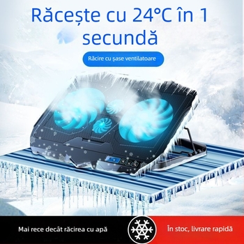 Suport de răcire pentru laptop cu ventilator încorporat – răcire cu aer, pentru notebook, PlayBook și alte dispozitive