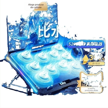 Suport de răcire pentru laptop cu ventilator încorporat – răcire cu aer, pentru notebook, PlayBook și alte dispozitive