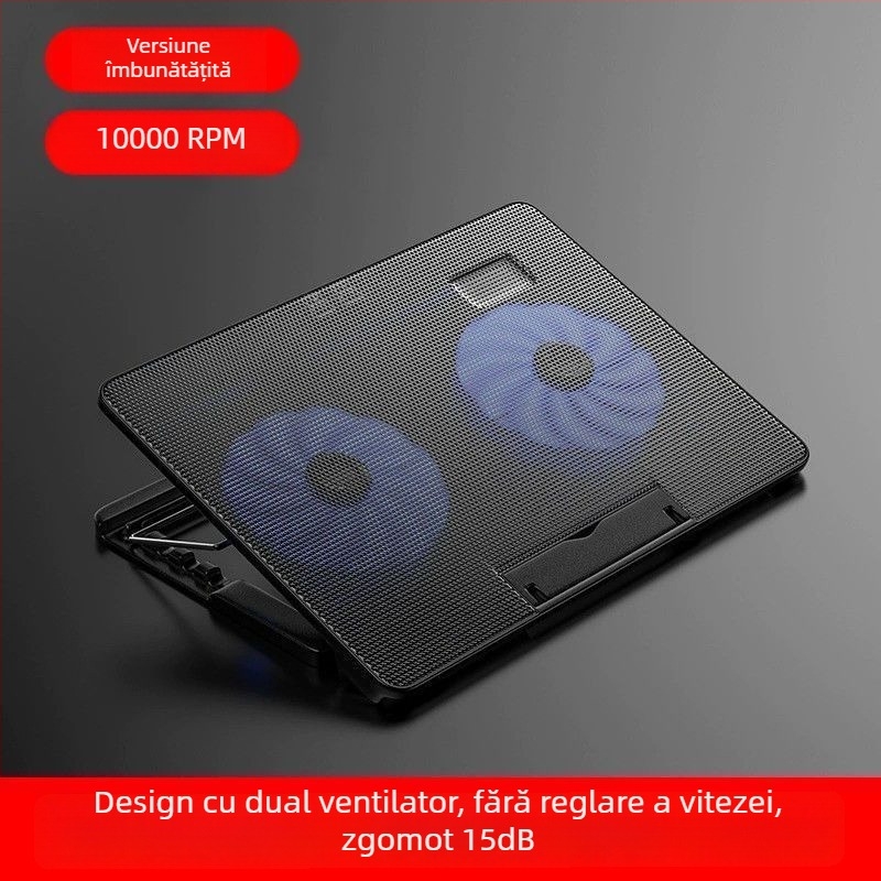 Suport de răcire pentru laptop cu ventilator încorporat – răcire cu aer, pentru notebook, PlayBook și alte dispozitive