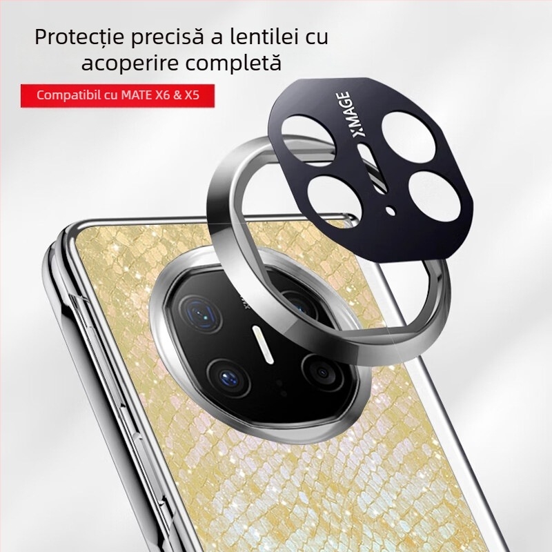 Carcasă Huawei MateX6 cu balamale electroplate, protecție completă, anti-cădere
