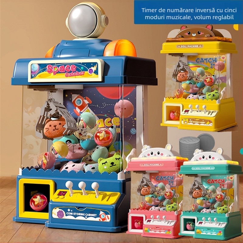 Jucărie simulatoare de aparat electrocasnic cu temporizare muzicală electrică - construcție din plastic, pentru copii 4–6 ani, ambalaj cu cutie colorată, 3C certificat