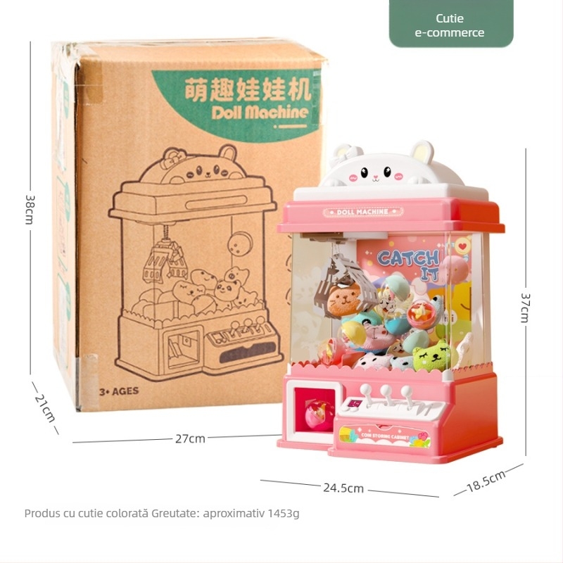 Jucărie simulatoare de aparat electrocasnic cu temporizare muzicală electrică - construcție din plastic, pentru copii 4–6 ani, ambalaj cu cutie colorată, 3C certificat