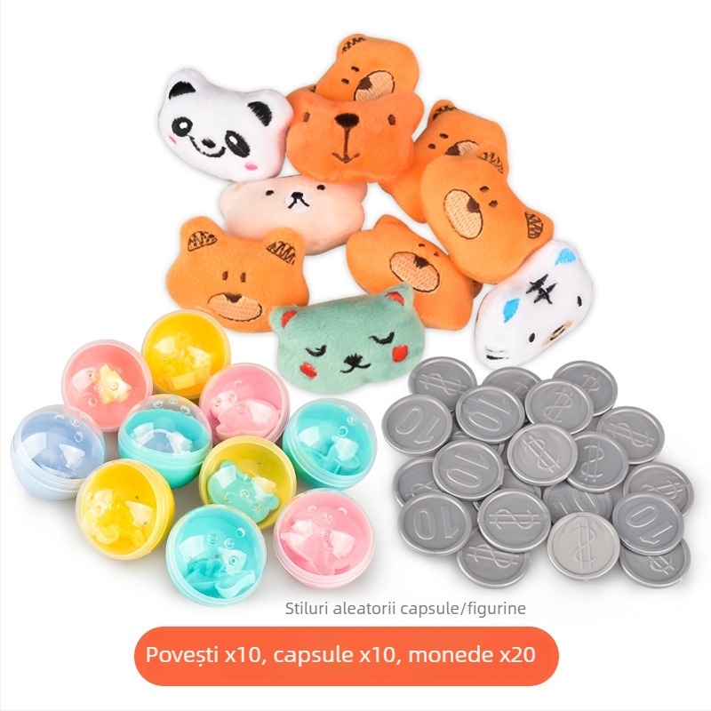 Jucărie simulatoare de aparat electrocasnic cu temporizare muzicală electrică - construcție din plastic, pentru copii 4–6 ani, ambalaj cu cutie colorată, 3C certificat