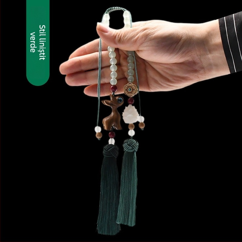 Pandant Buddha pentru mașină, ornament pentru oglinda cu lotus, stil modern, decor interior auto personalizabil