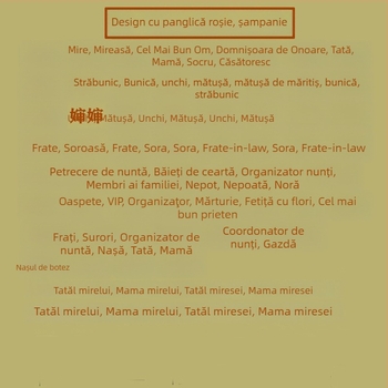 Set corsage de nuntă pentru mire și mireasă – stil coreean, set familial, Cod produs: Beautiful lady 230131, Brand: Other, Import: Nu