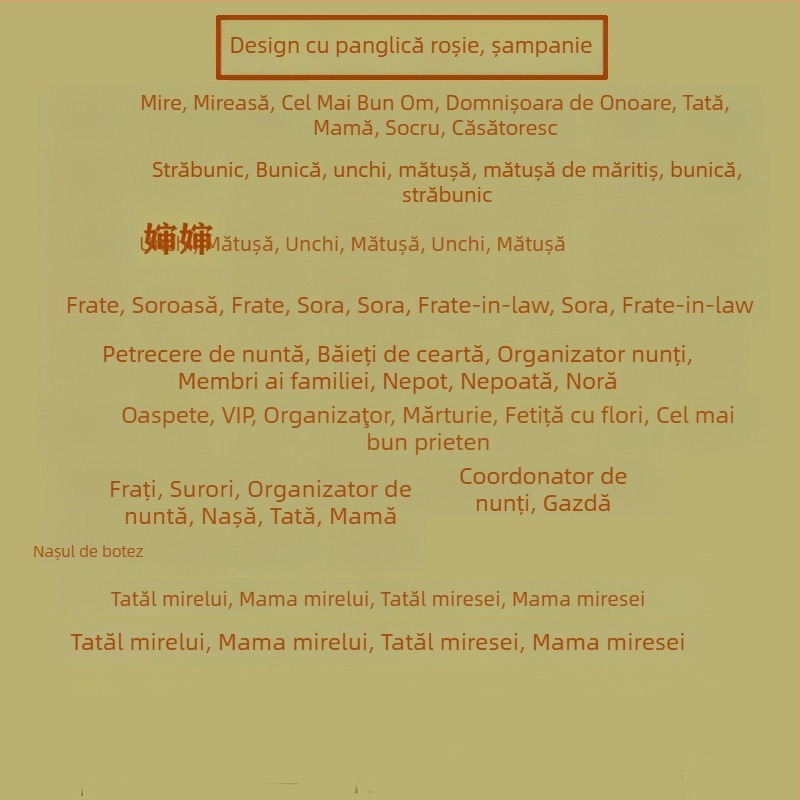 Set corsage de nuntă pentru mire și mireasă – stil coreean, set familial, Cod produs: Beautiful lady 230131, Brand: Other, Import: Nu