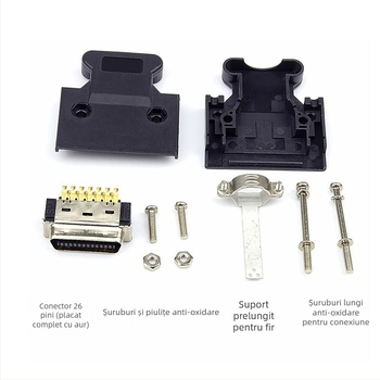 SCSICN14/20/26/36/50 conector servo pentru SCSI – conectori industriali, fir de cupru, ISO certificat, 3000 prize, OEM disponibil